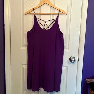 She & Sky purple cocktail dress